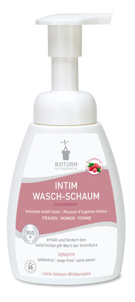 Bioturm Naturkosmetik Intim Wasch-Schaum Cranberry