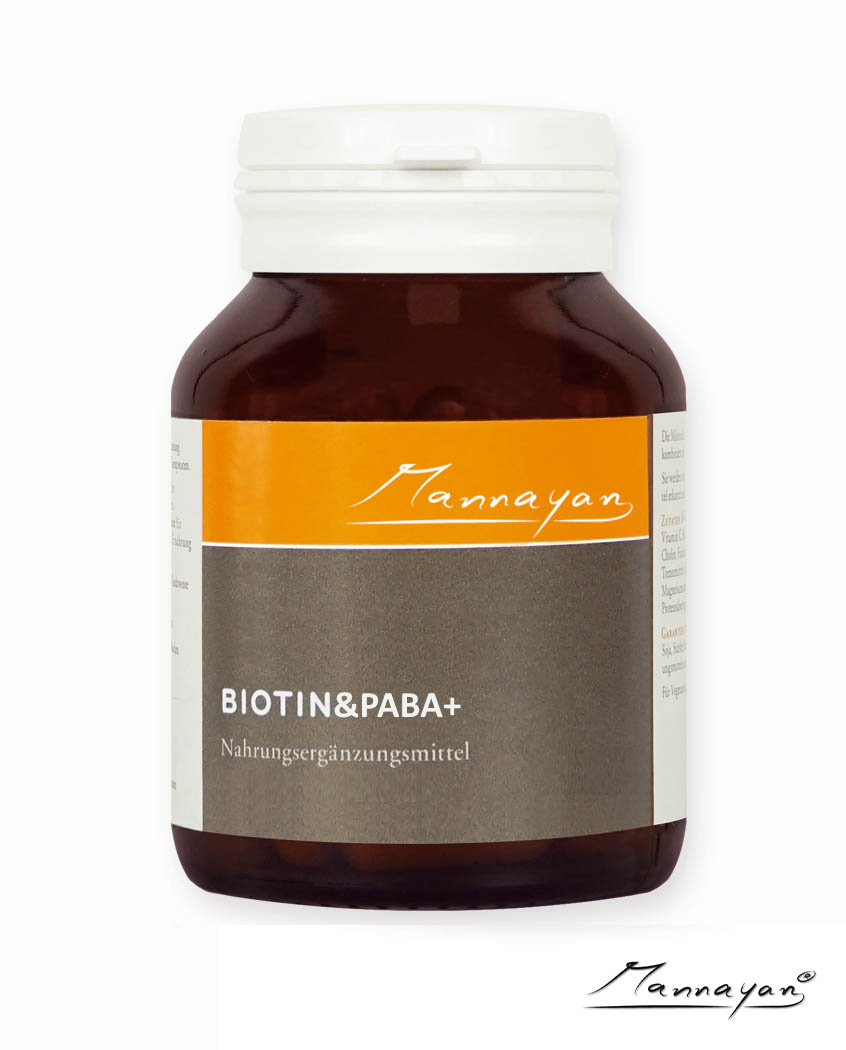 Mannayan Biotin & PABA+ (60 Kapseln) Mannayan Biotin & PABA+ (60 Kapseln)