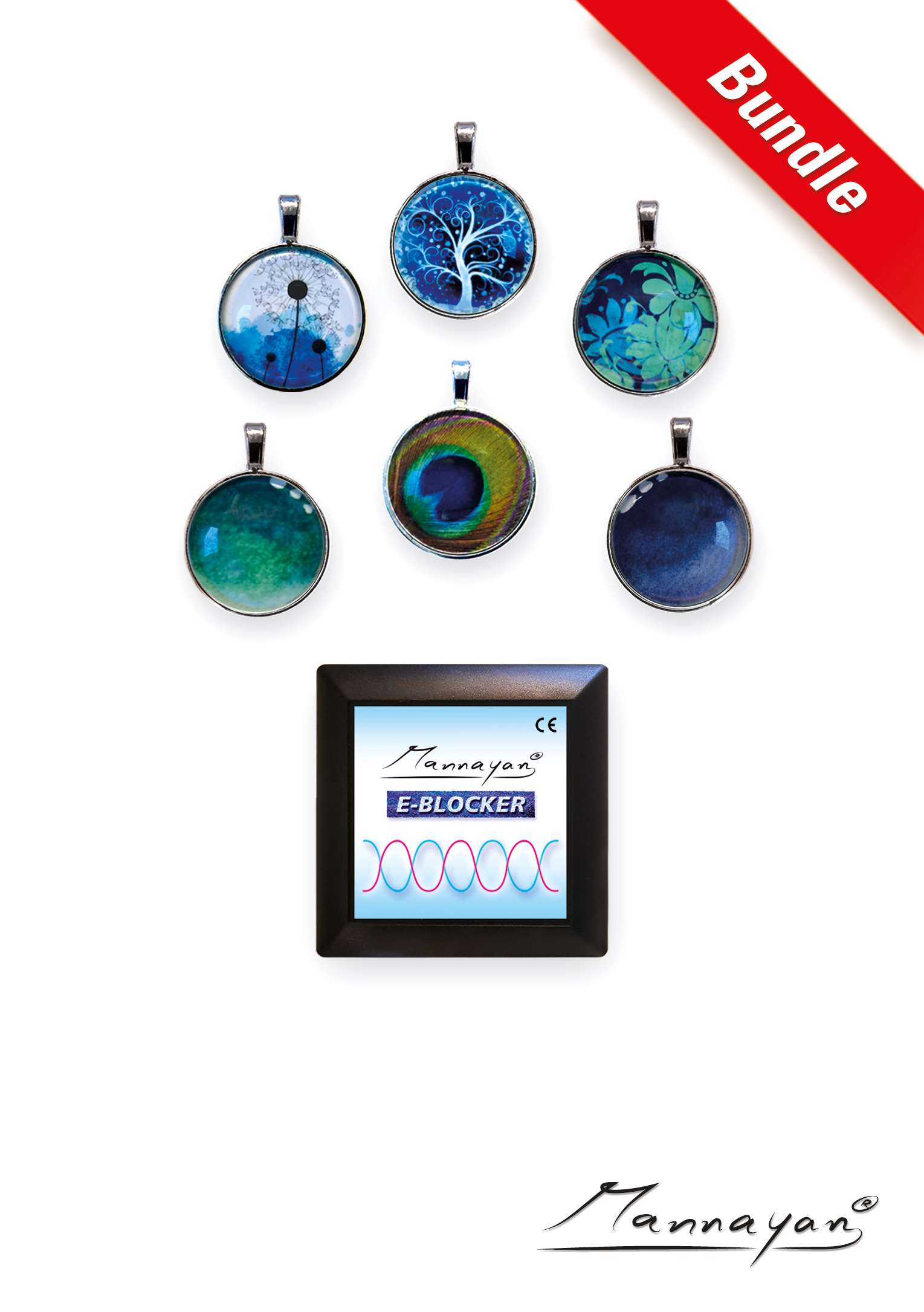 Bundle: E-Blocker Stecker + E-Blocker Amulett Standard