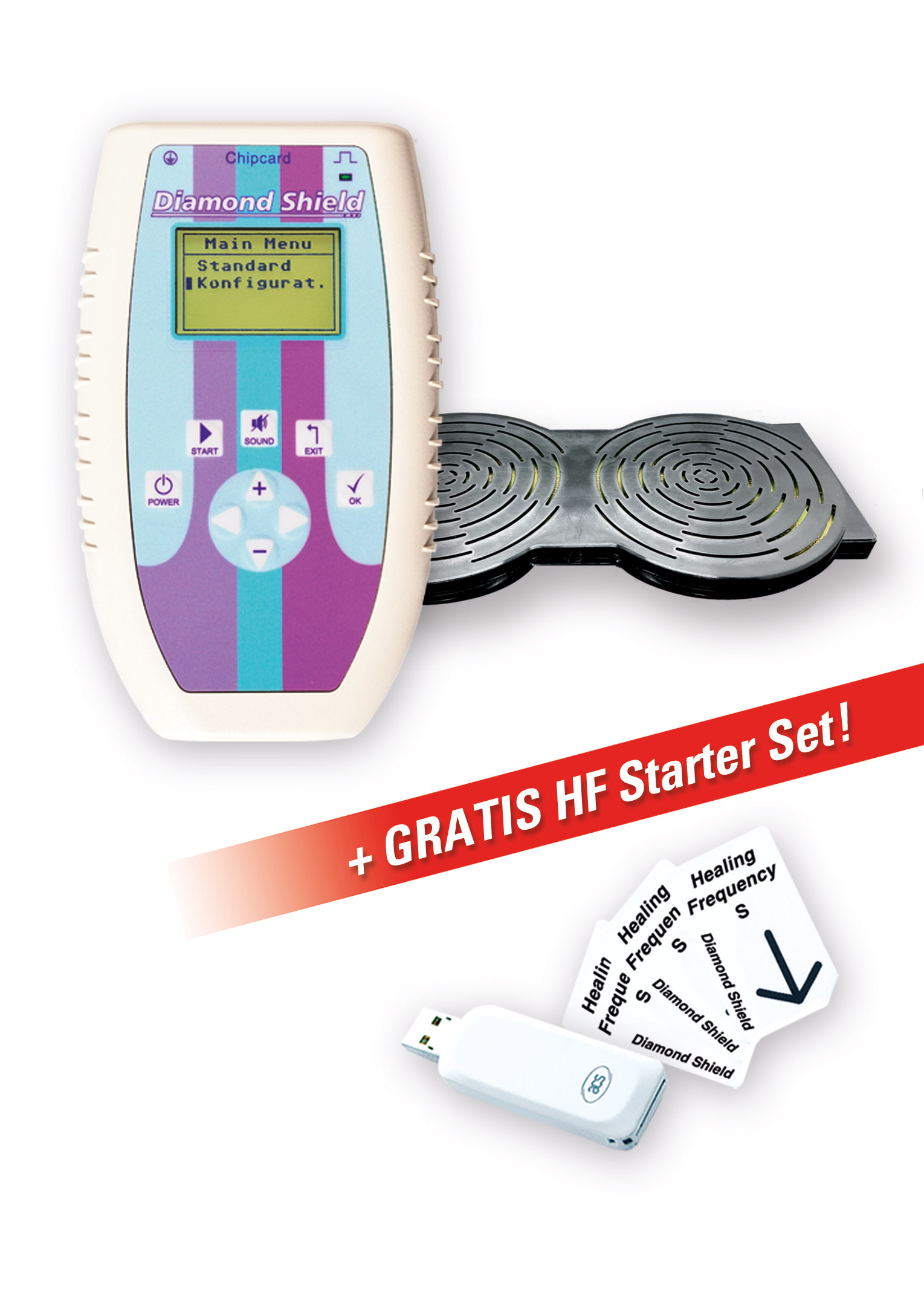 Diamond Shield Zapper IE inkl. Fraktal-Verstärker