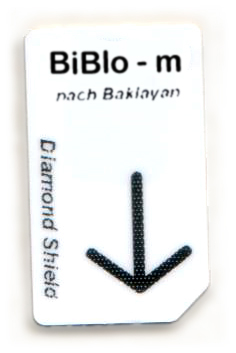 BiBIo- m Chipcard BiBIo - m Chipcard nach Baklayan für Diamond Shield Zapper