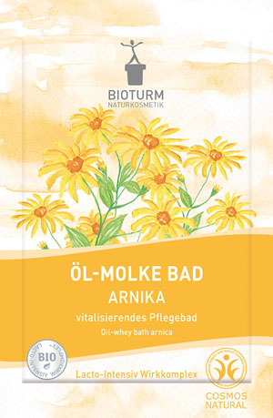 Bioturm Naturkosmetik, Öl-Molke Bad Arnika