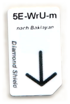 5 Elemente Wasser U Chipcard 5 Elemente-Wasser-Unterstützung Chipcard nach Baklayan