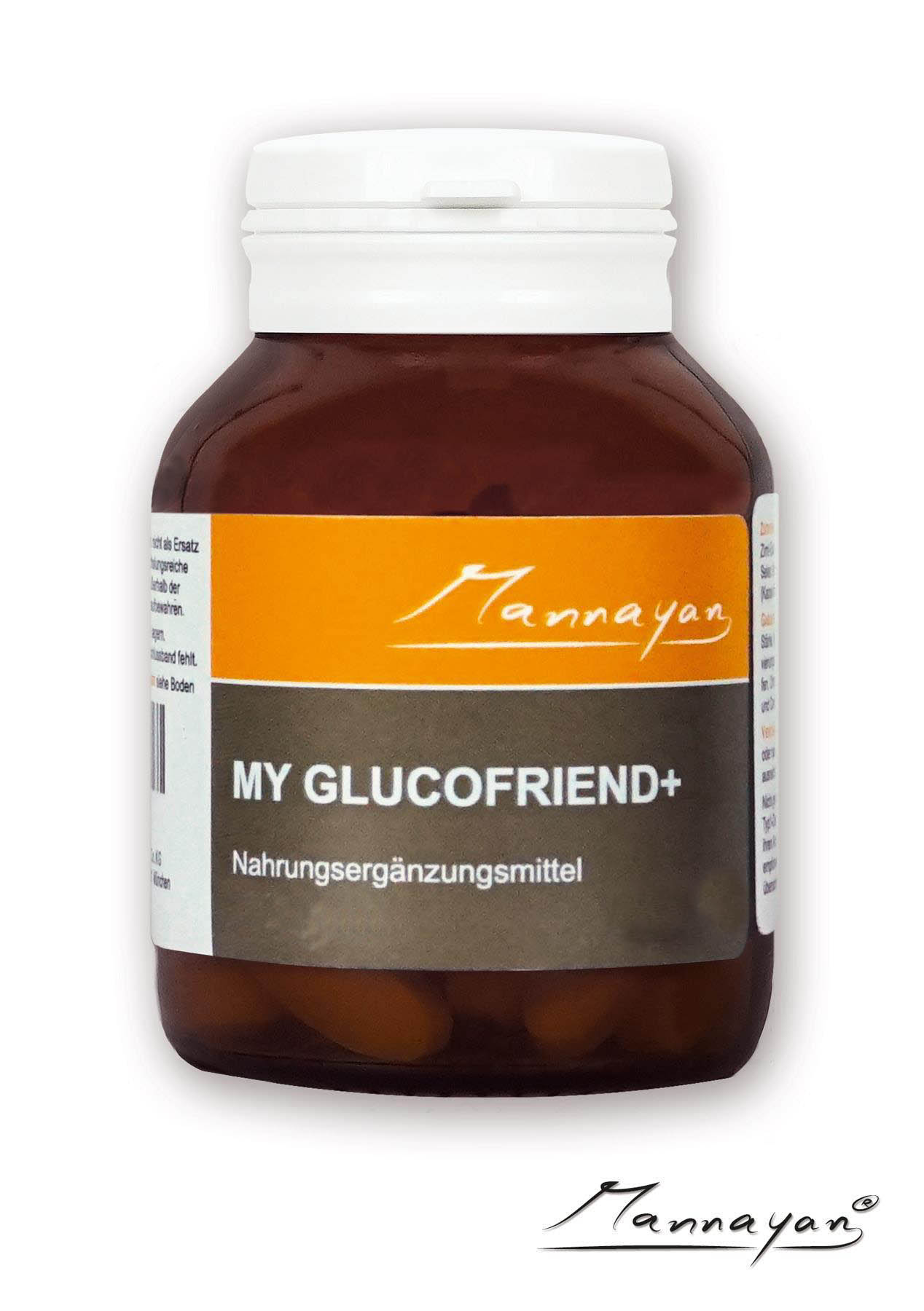 Mannayan My GLUCOFRIEND + (120 Kapseln) Mannayan My GLUCOFRIEND + (120 Kapseln)