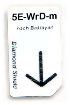 5 Elemente - Wasser-Dämpfung Chipcard nach Baklayan