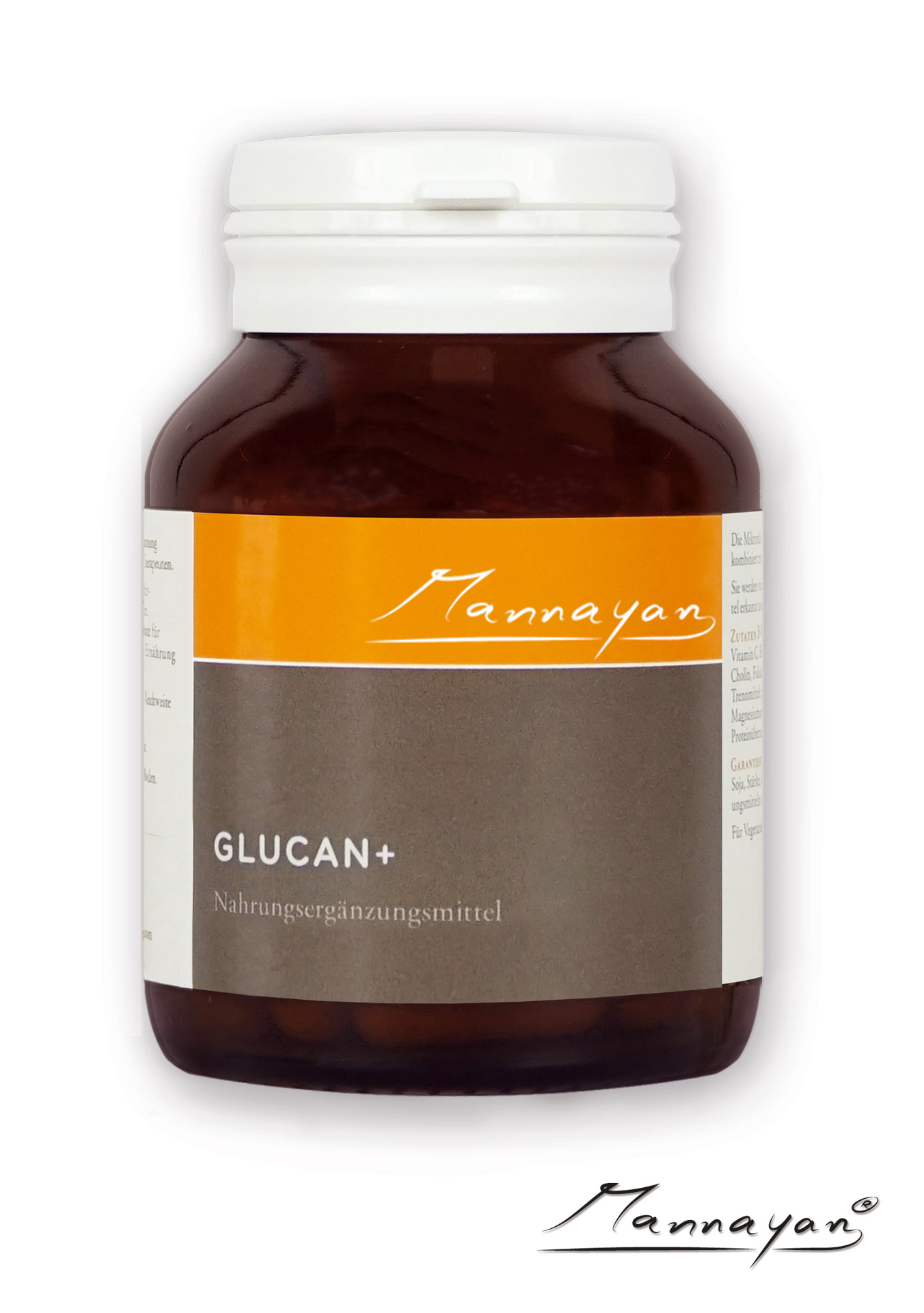 Mannayan GLUCAN + (60 Kapseln) Glucan+ von Mannayan