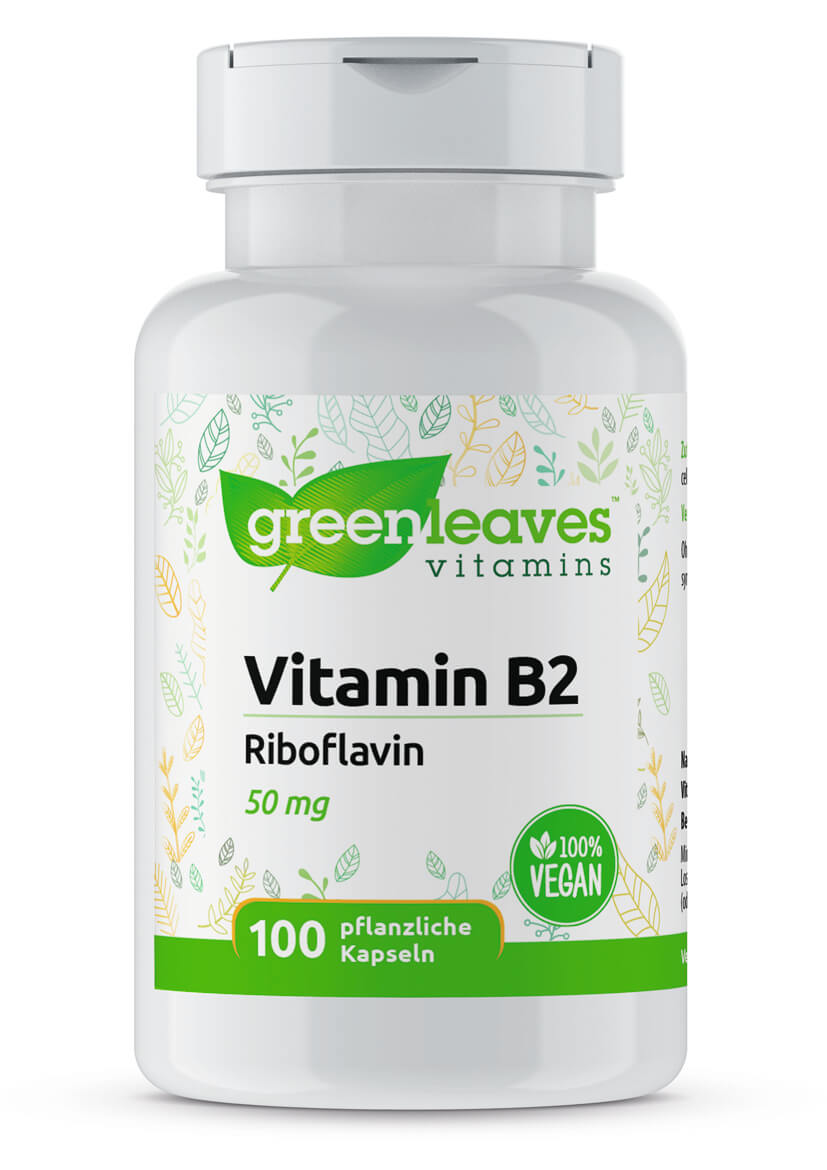 Vitamin B2 Riboflavin von Greenleaves