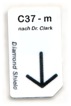 C37 - m Chipcard nach Dr. Clark für Diamond Shield Zapper