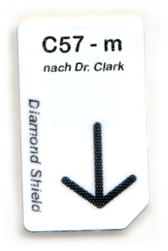 C57 - m Chipcard nach Dr. Clark für Diamond Shield Zapper