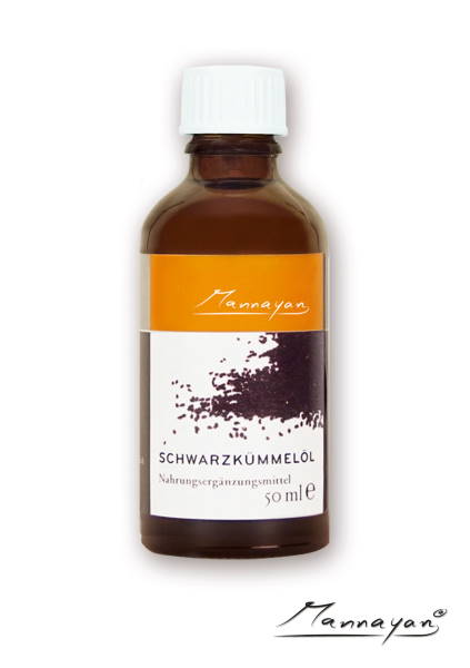 Mannayan Bio-Schwarzkümmelöl 50 ml Schwarzkümmelöl von Mannayan