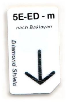 5 Elemente Erde D Chipcard 5 Elemente - Erde-Dämpfung Chipcard nach Baklayan