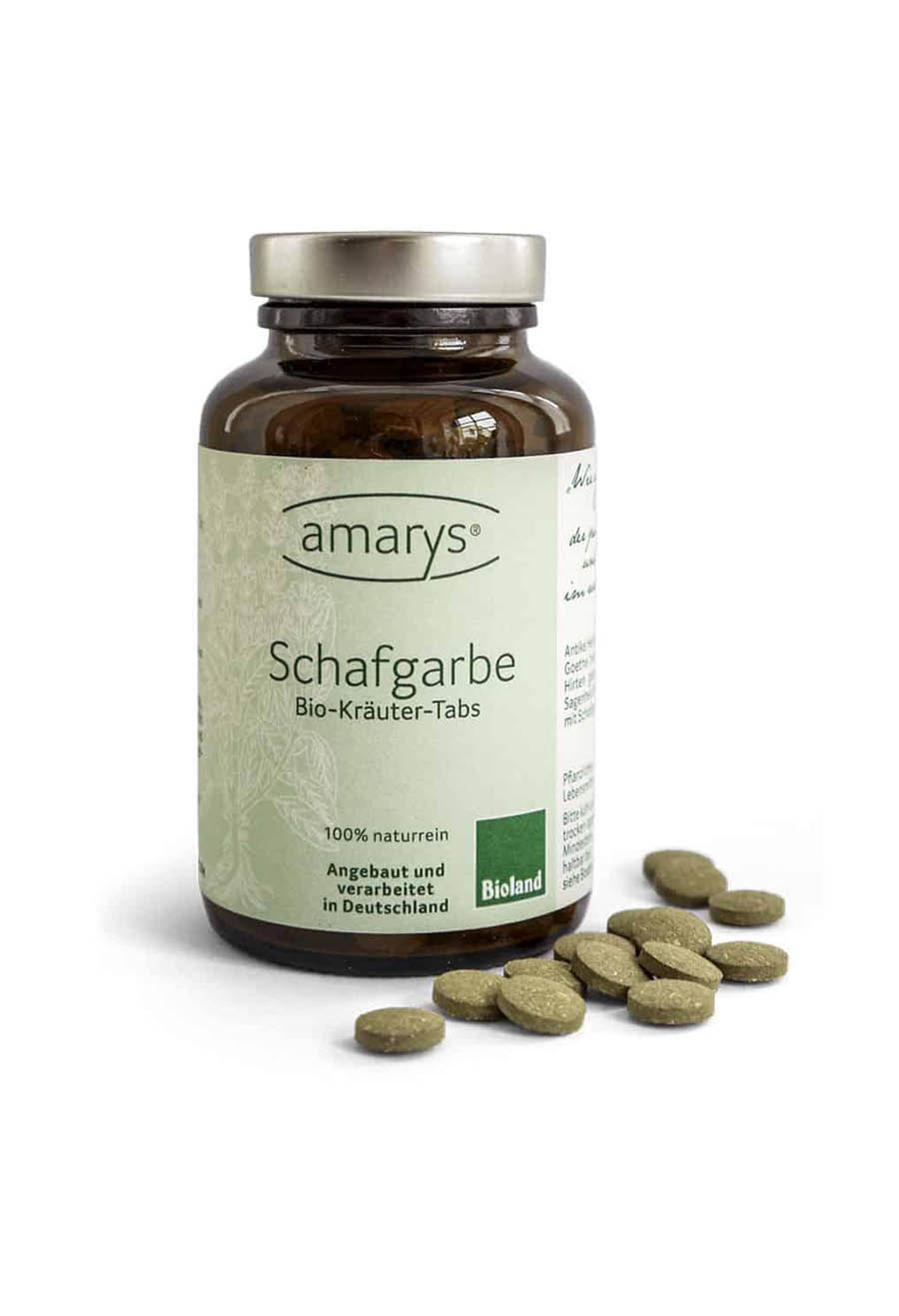 Schafgarbe (100 Tabletten) Bio-Kräuter-Tabs